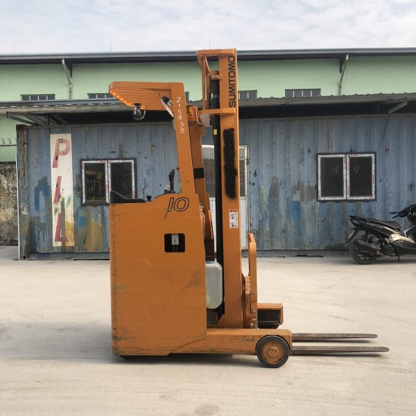 Xe nâng điện đứng lái 1 tấn Sumitomo 61-FBR10NE
