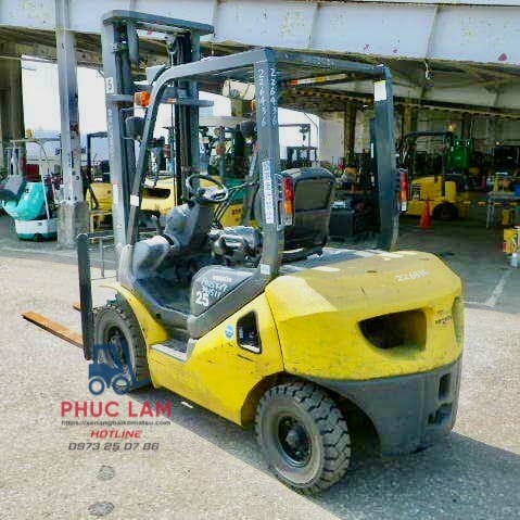 XE NÂNG DẦU DIESEL KOMATSU NHẬT 2.5 TẤN MODEL FD25T-17 CŨ 341511 - Ảnh 5