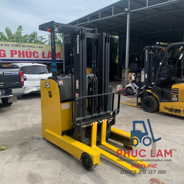 Xe Nâng Điện Đứng Lái 1.5 Tấn Komatsu 2019 (5)