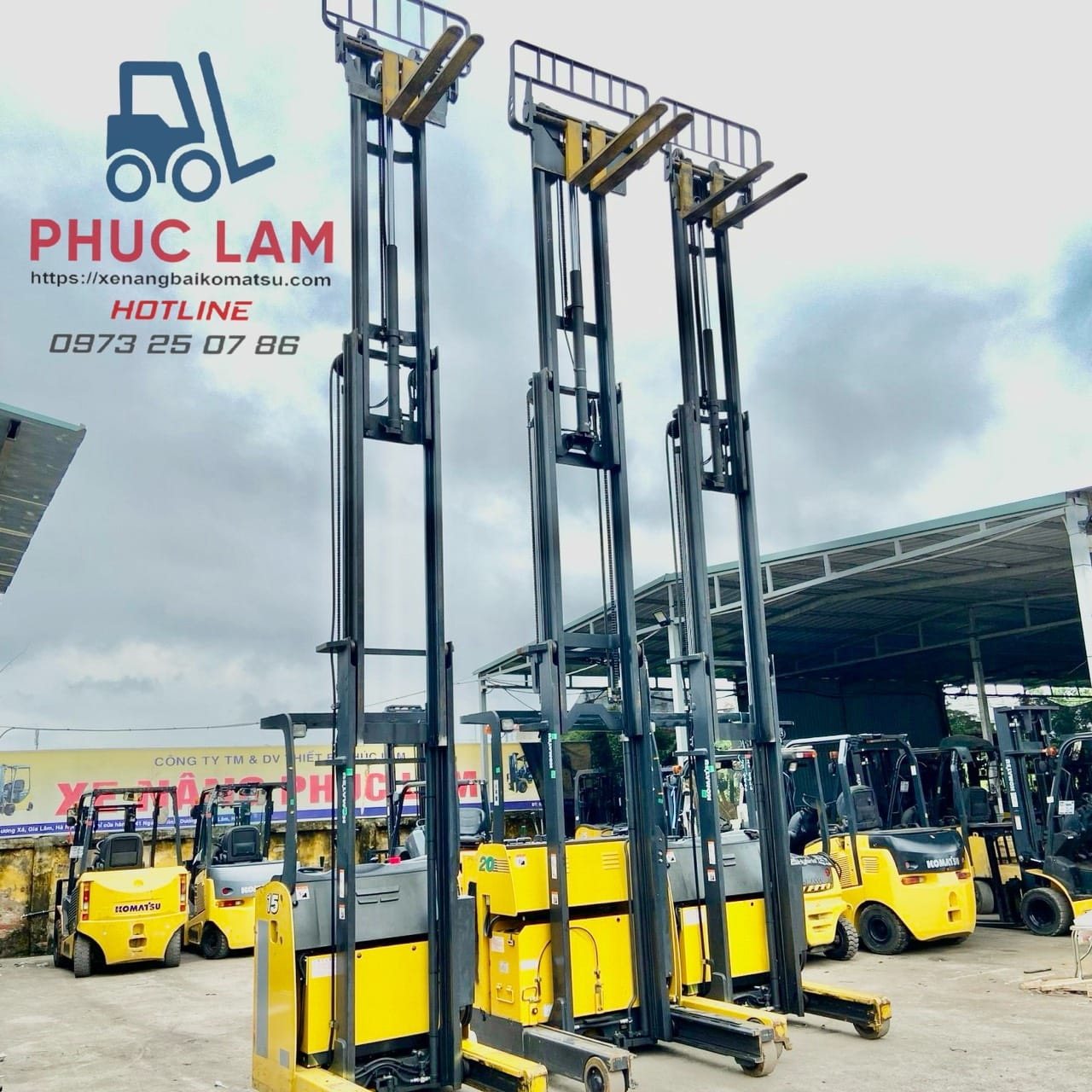 Xe Nâng Điện Đứng Lái
